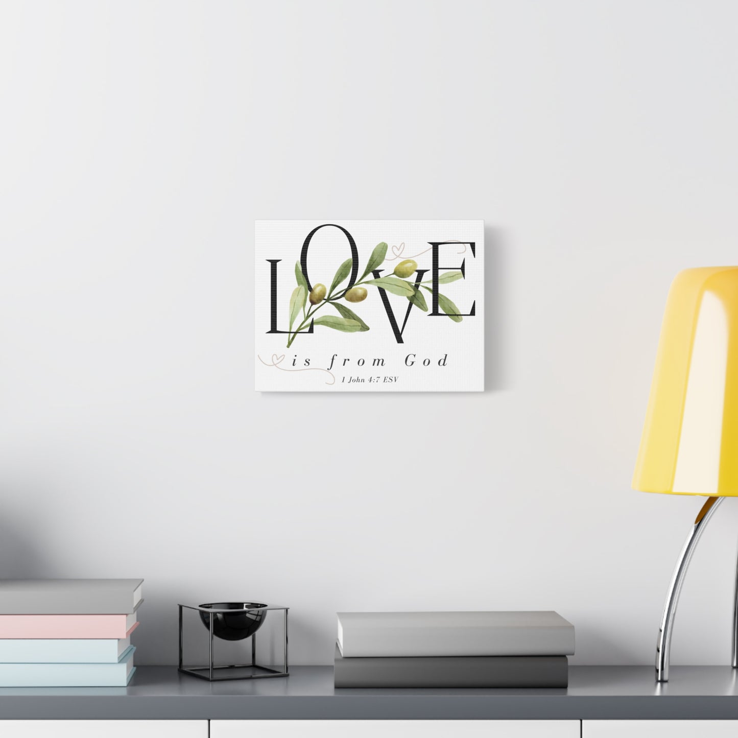 Love Is from God Matte Canvas
