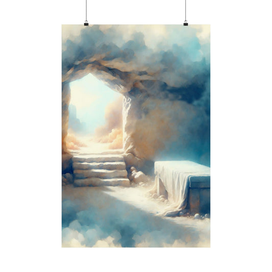 The Joy of the Empty Tomb Wall Art UNFRAMED